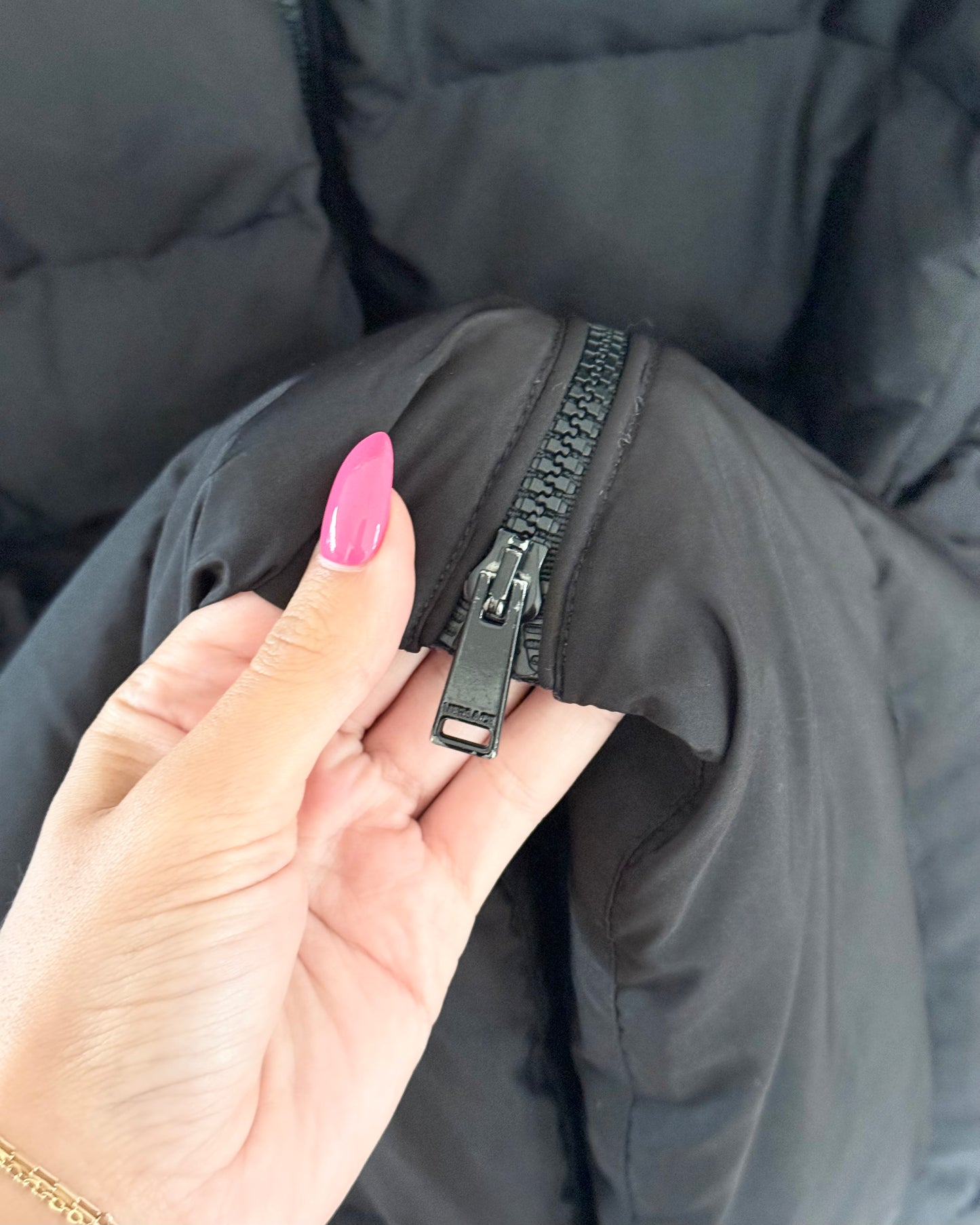Versace Black Medusa Belted Removable Hooded Long Puffer Coat Size 46