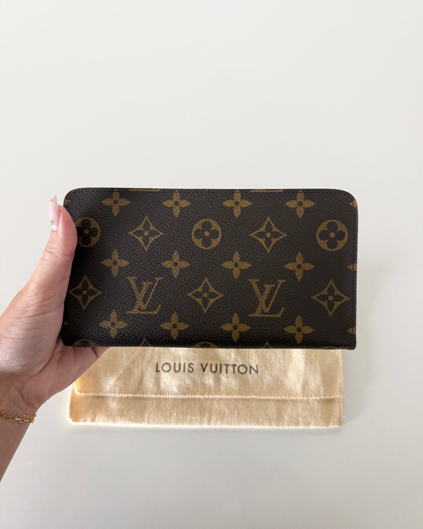Louis Vuitton Vintage Monogram Porte Monnaie Zippy Wallet from 2004