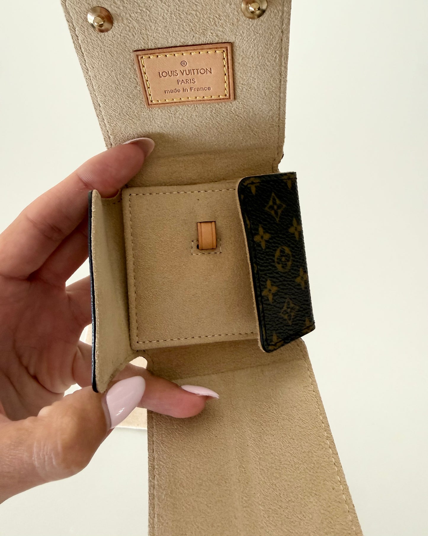 Louis Vuitton Vintage Monogram Jewelry Case