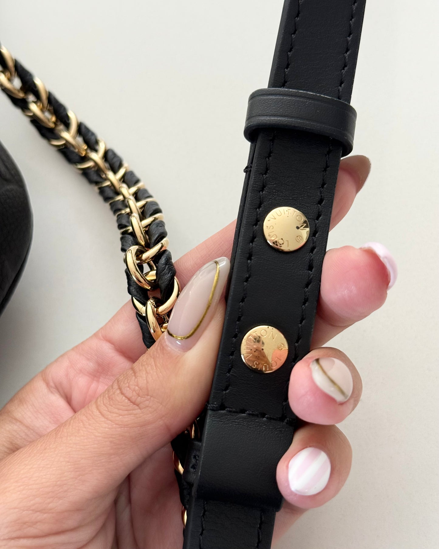 Louis Vuitton Black Monogram Empreinte Leather Multi Pochette Accessories