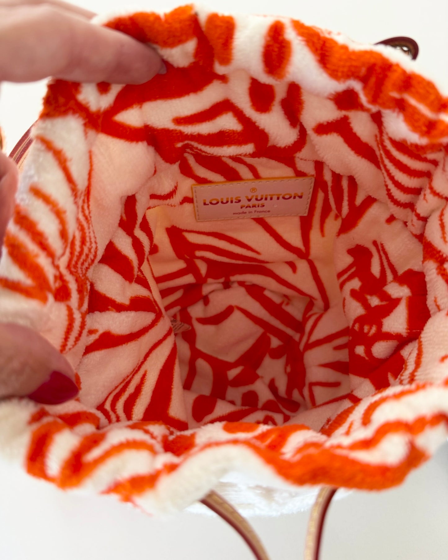 Louis Vuitton Terry Cloth By the Pool Bucket Bag