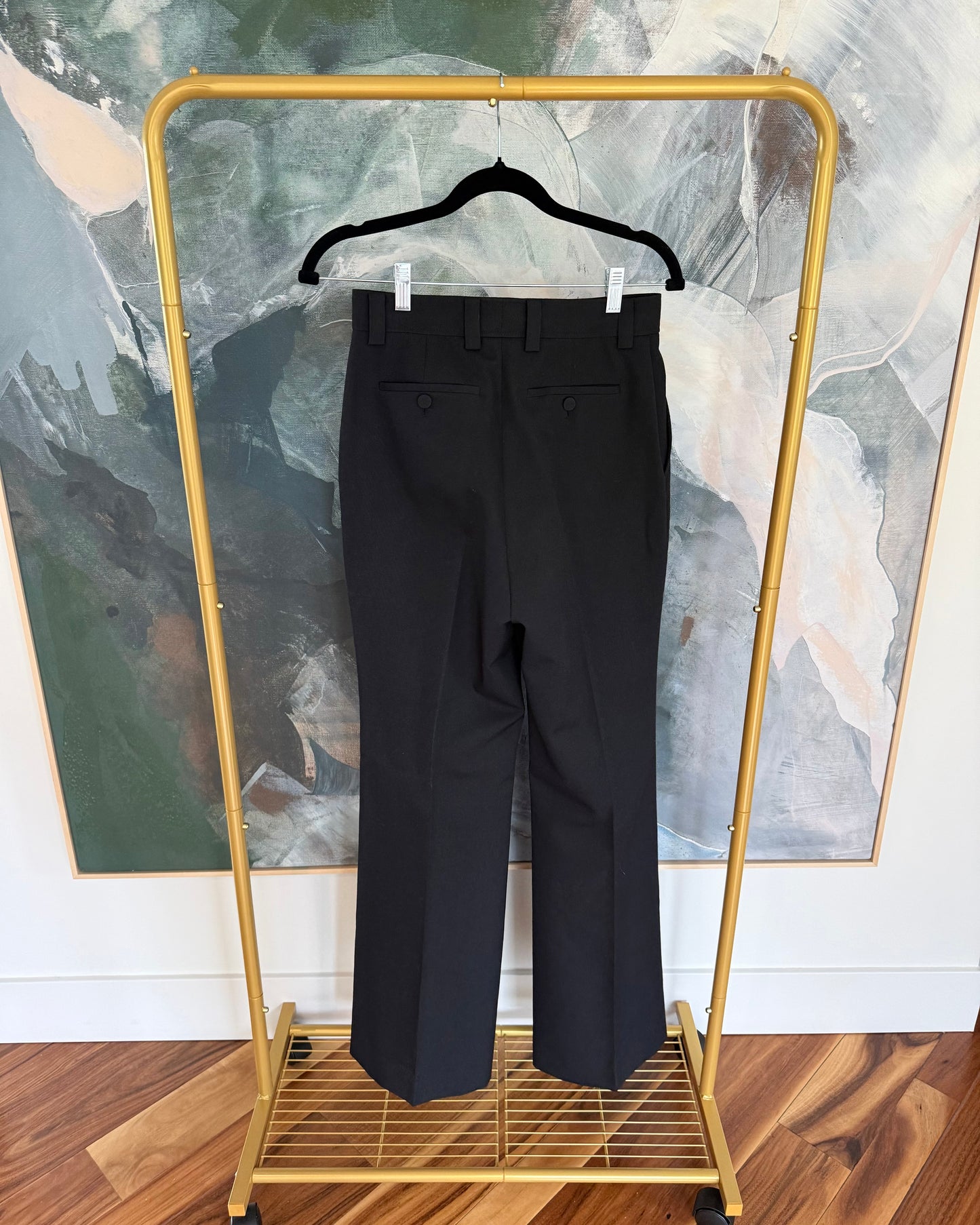 Gucci Black Trouser Dress Pants size 40