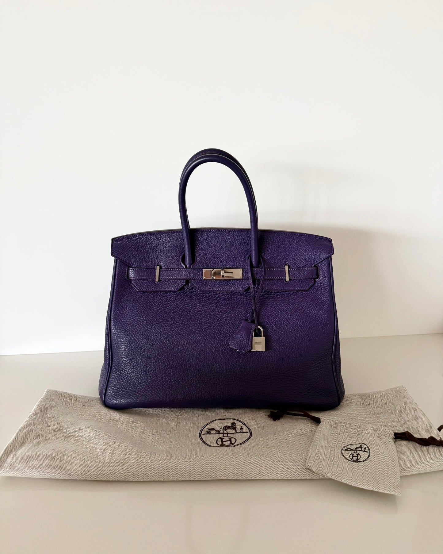 Hermes Iris Taurillon Clemence Birkin 35 from 2010