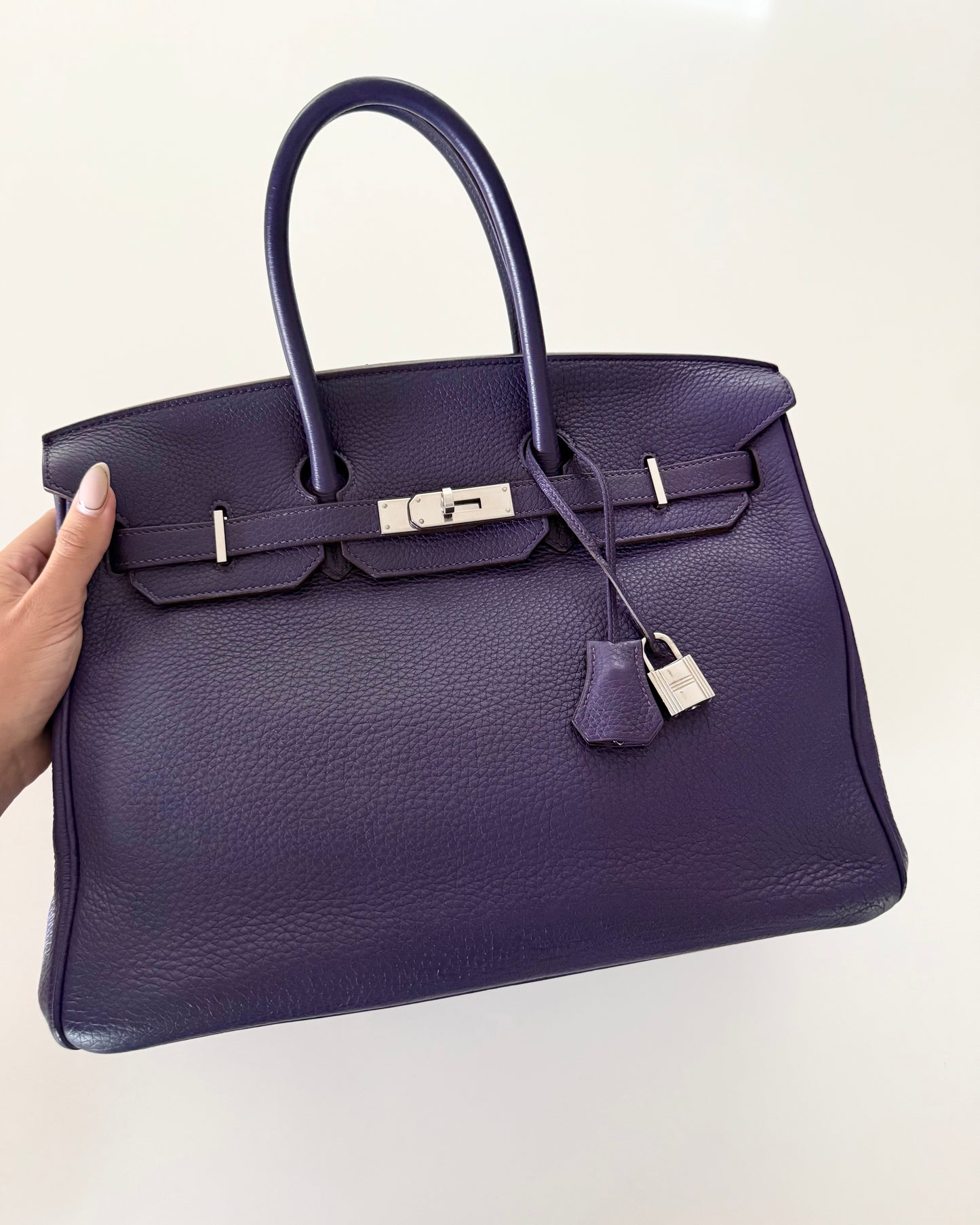 Hermes Iris Taurillon Clemence Birkin 35 from 2010