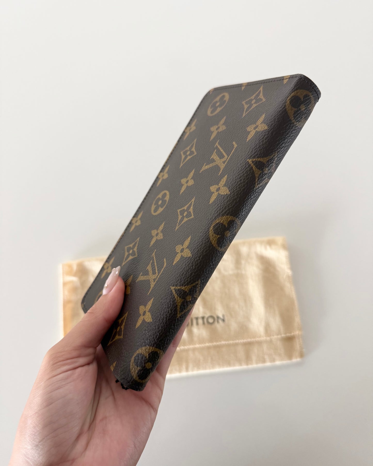 Louis Vuitton Vintage Monogram Porte Monnaie Zippy Wallet from 2004