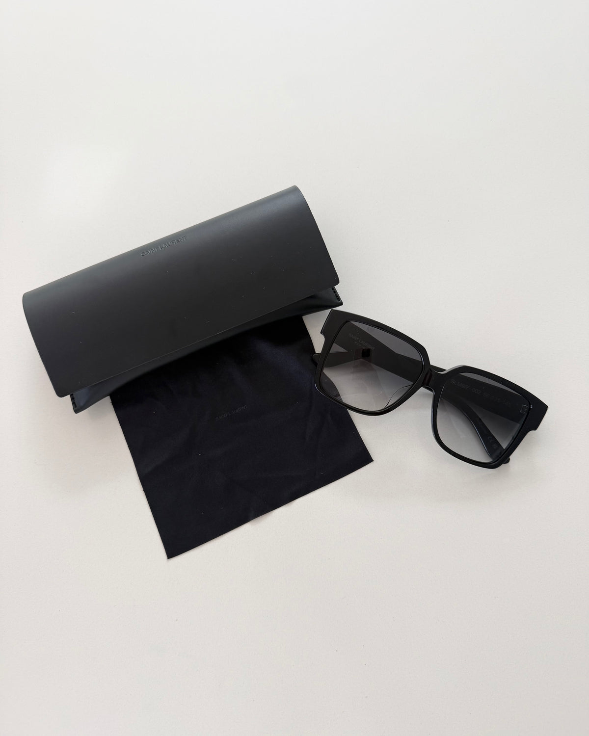 Saint Laurent Black Ombré Lens Sunnies
