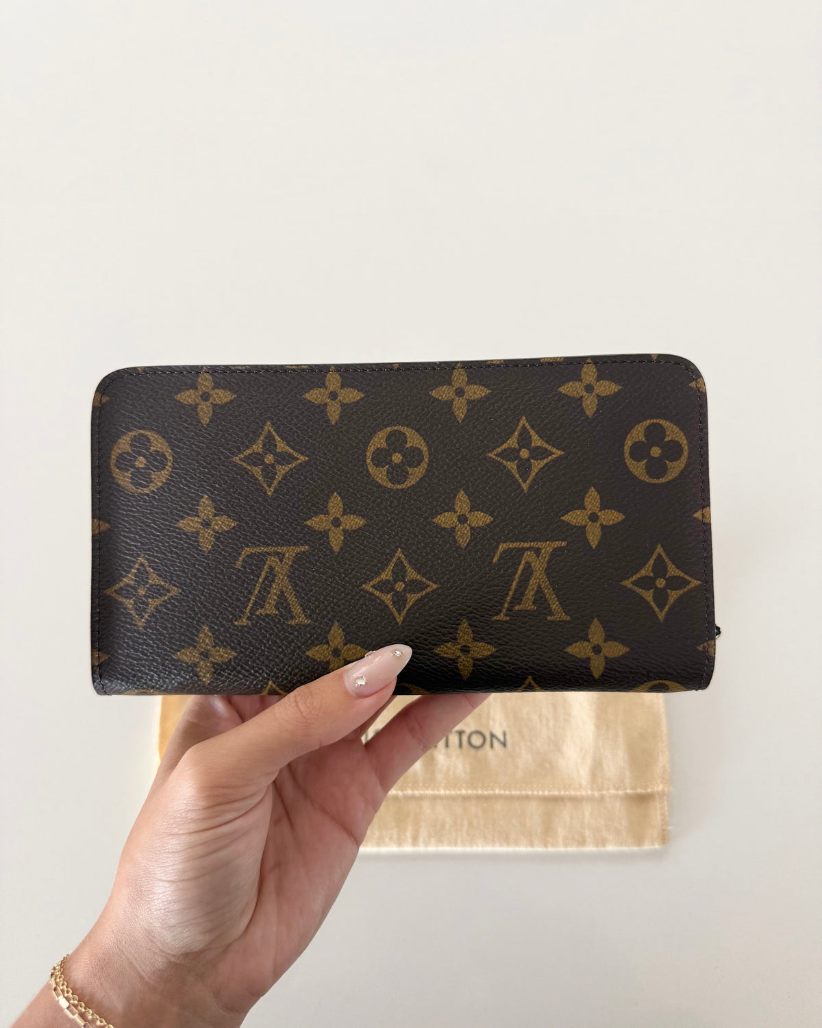 Louis Vuitton Vintage Monogram Porte Monnaie Zippy Wallet from 2004