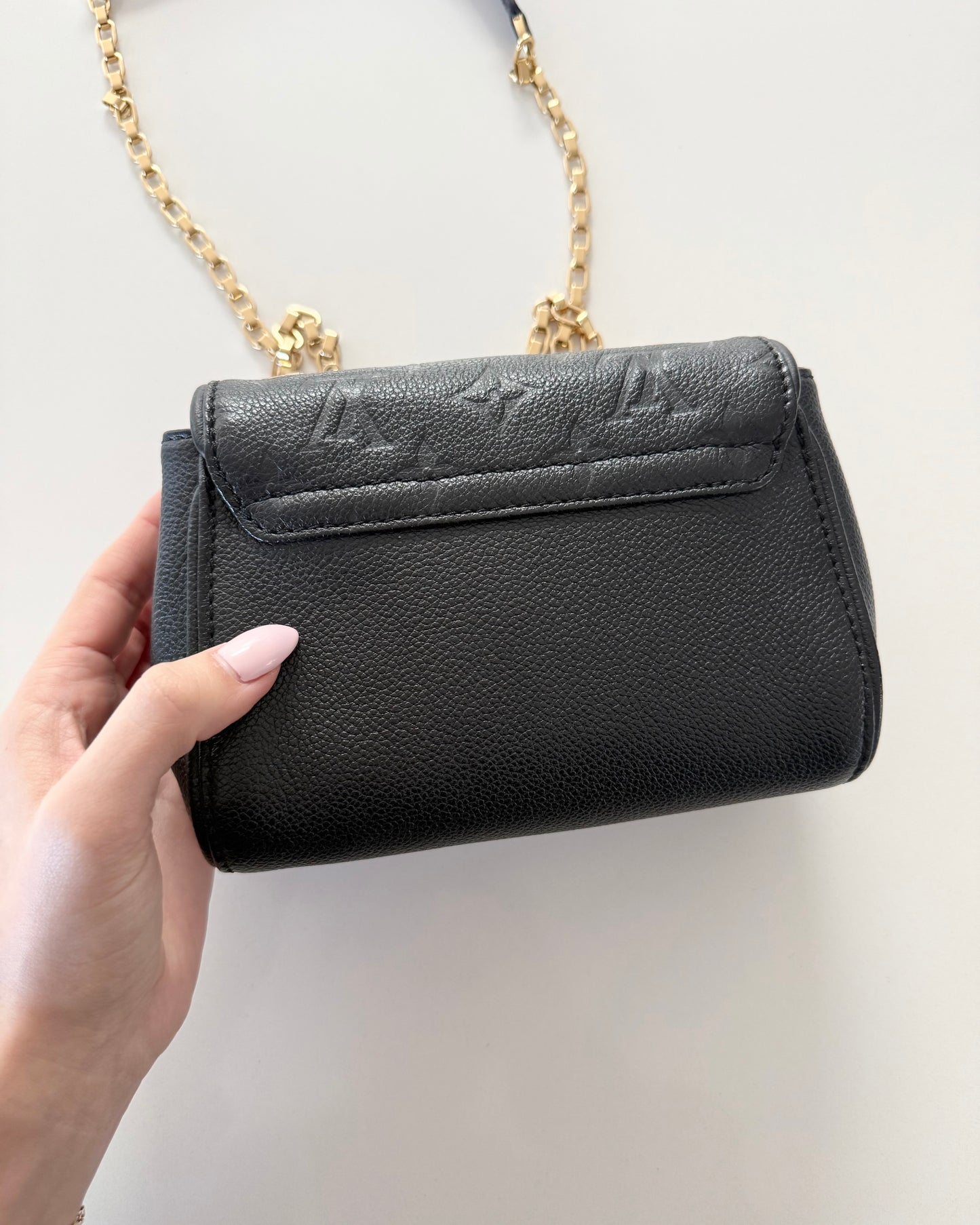 Louis Vuitton Black Empreinte St Germain BB