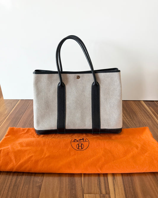 Hermes Garden Party 36 Beige Tote Bag