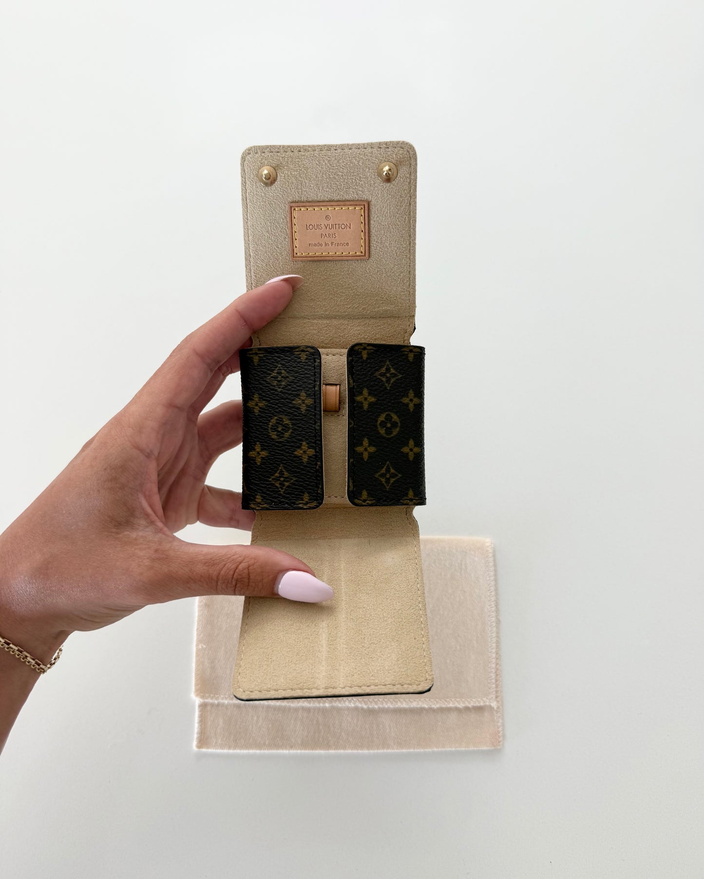 Louis Vuitton Vintage Monogram Jewelry Case