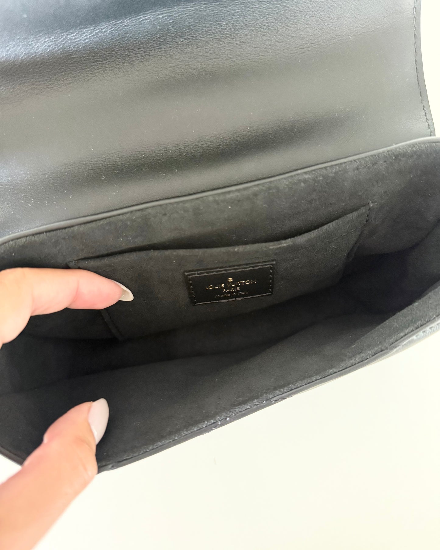 Louis Vuitton Black New Wave Chain PM Bag
