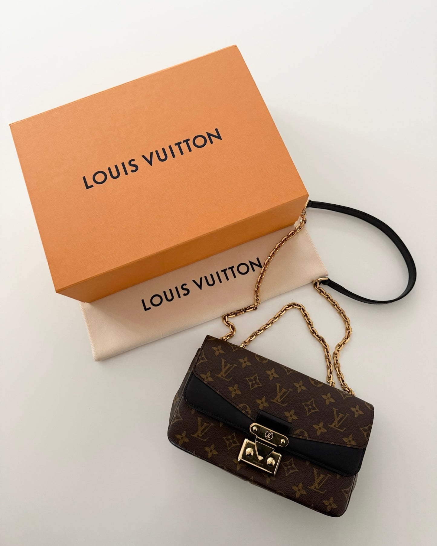 Louis Vuitton Monogram Canvas and Leather Marceau NM Bag