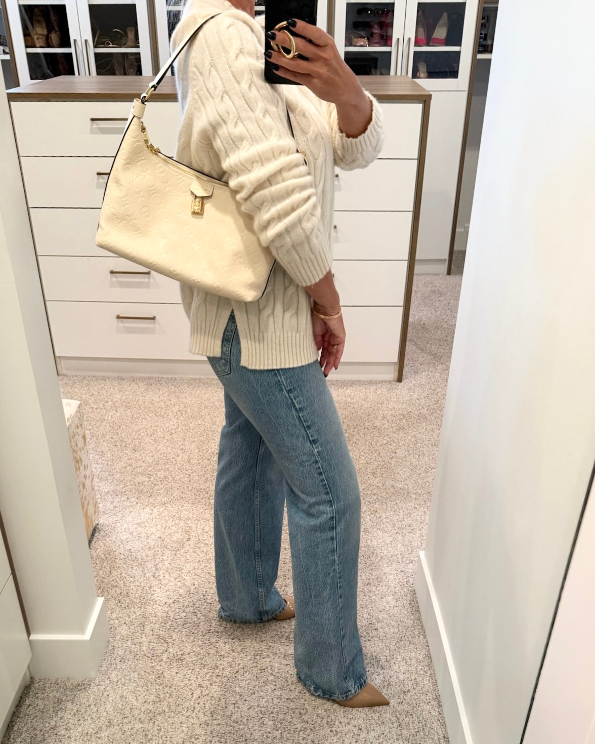 Louis Vuitton Ivory Sac Sport