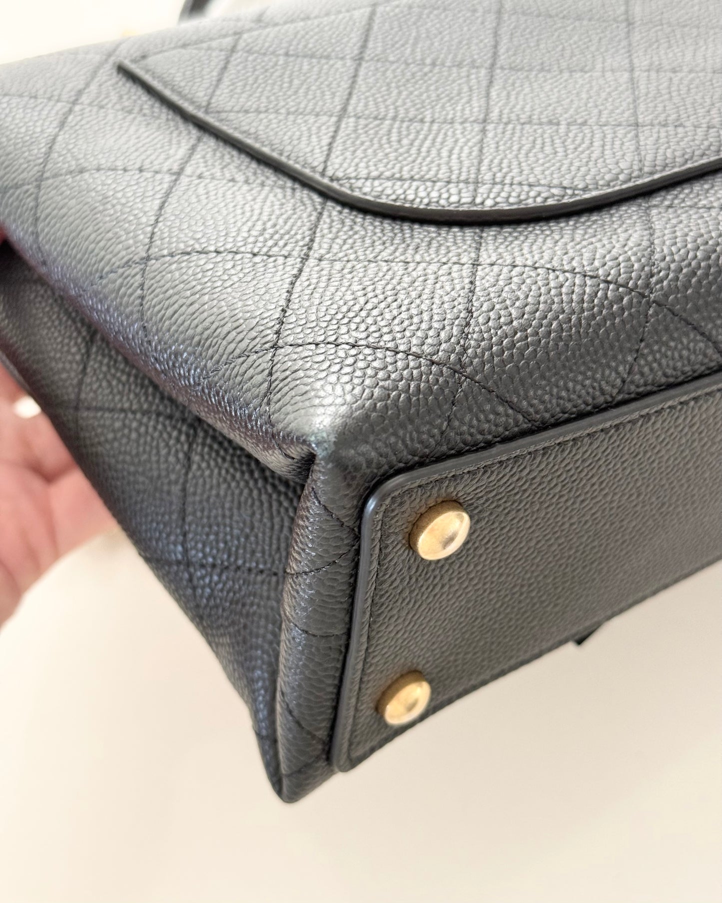 Chanel Black Caviar Medium Chic Affinity Flap Bag