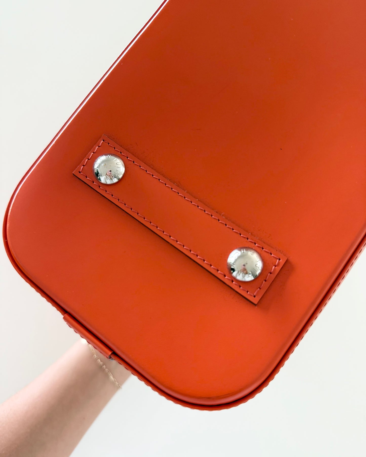 Louis Vuitton Limited Color Orange Epi Leather Alma PM from 2013