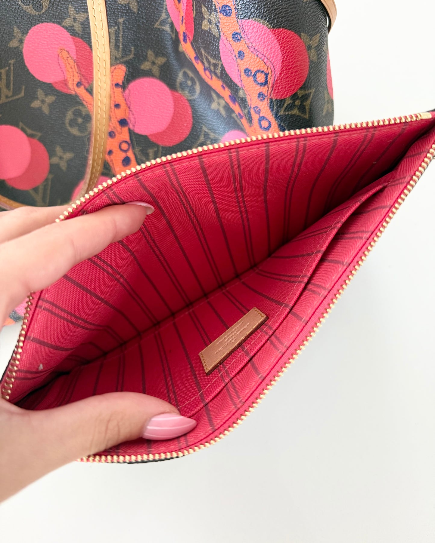 Louis Vuitton Limited Edition Monogram Ramages Neverfull MM