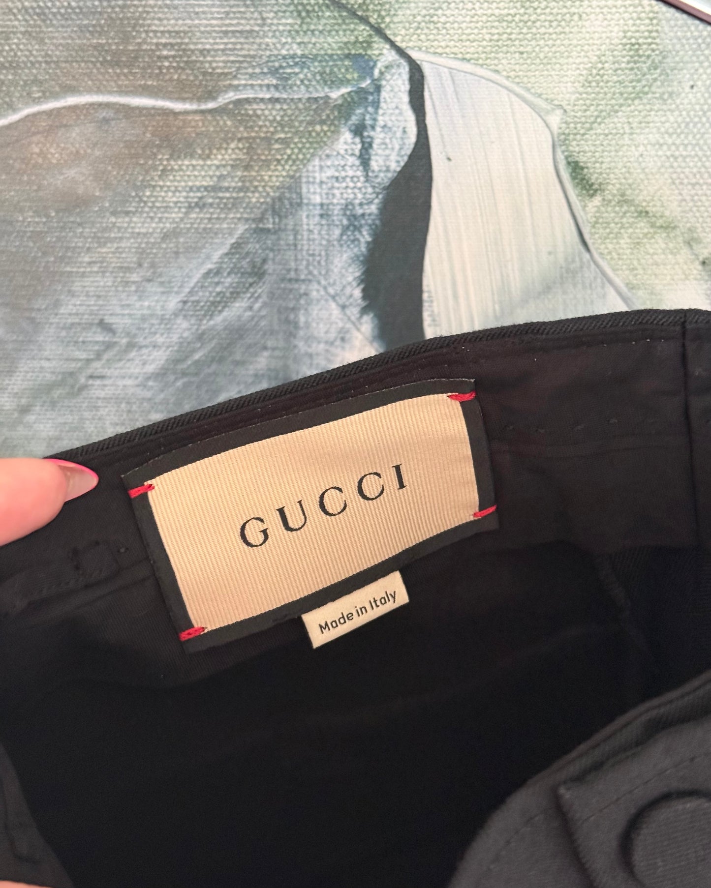 Gucci Black Trouser Dress Pants size 40