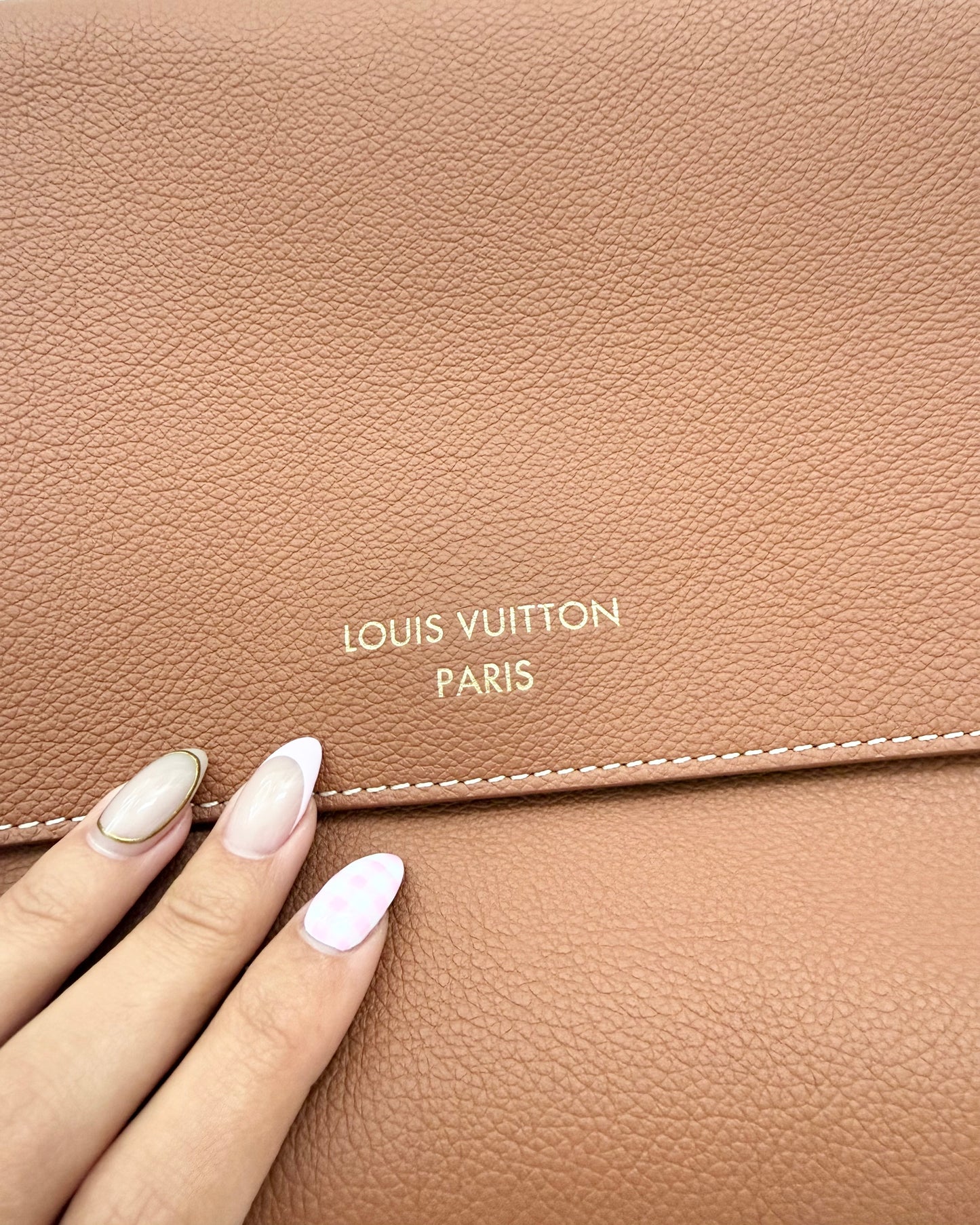Louis Vuitton Cognac Leather Low Key Messenger Bag