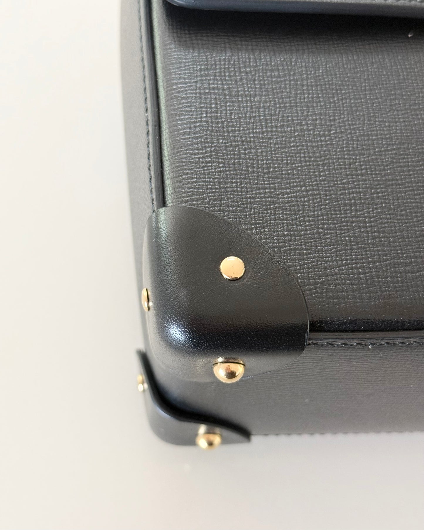 Gucci Black Small Bamboo Padlock Shoulder Bag