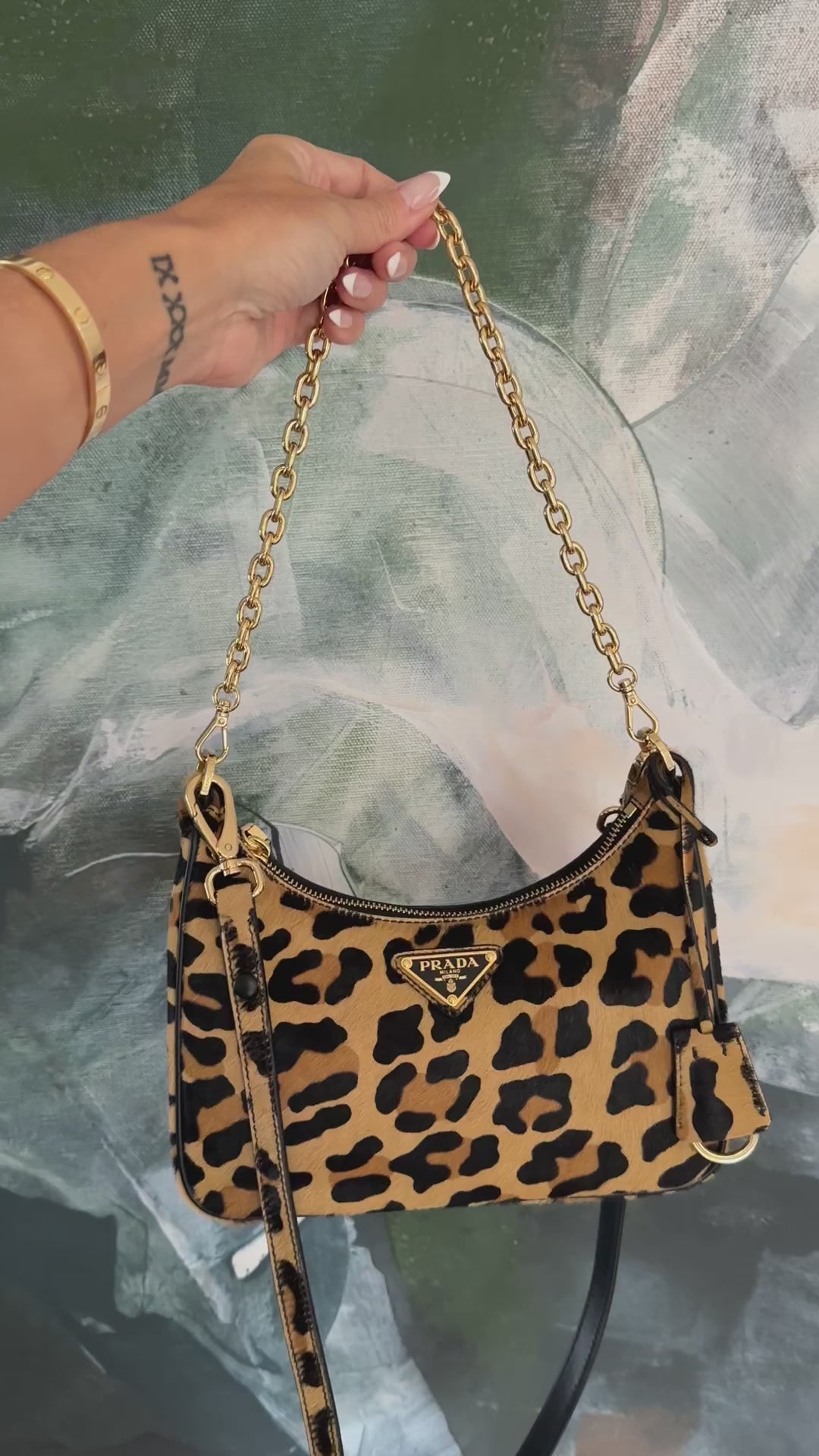 Prada Printed Bag Prada Re-Edition Printed Leather Mini-bag